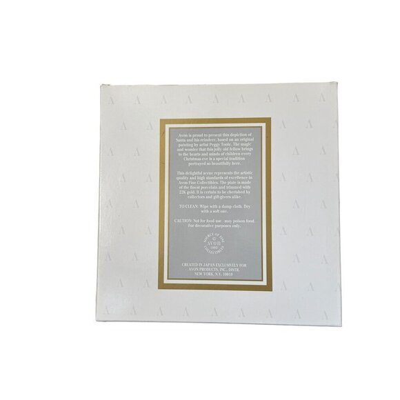 1993 Avon Christmas Special Christmas Delivery Collector Plates - Picture 5 of 5